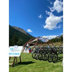 MTB elettrica a Cogne, nel Parco Nazionale del Gran Paradiso